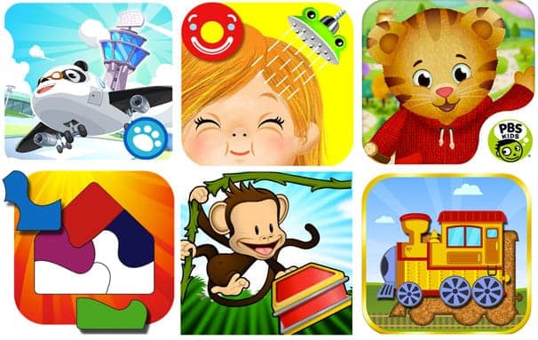 best kindle games for 3 year olds